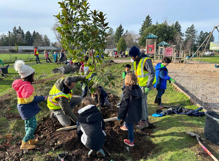 Students help build tree canopy through Portland Parks’ Learning ...